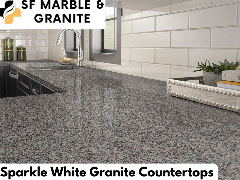 Sparkle White Granite Countertops