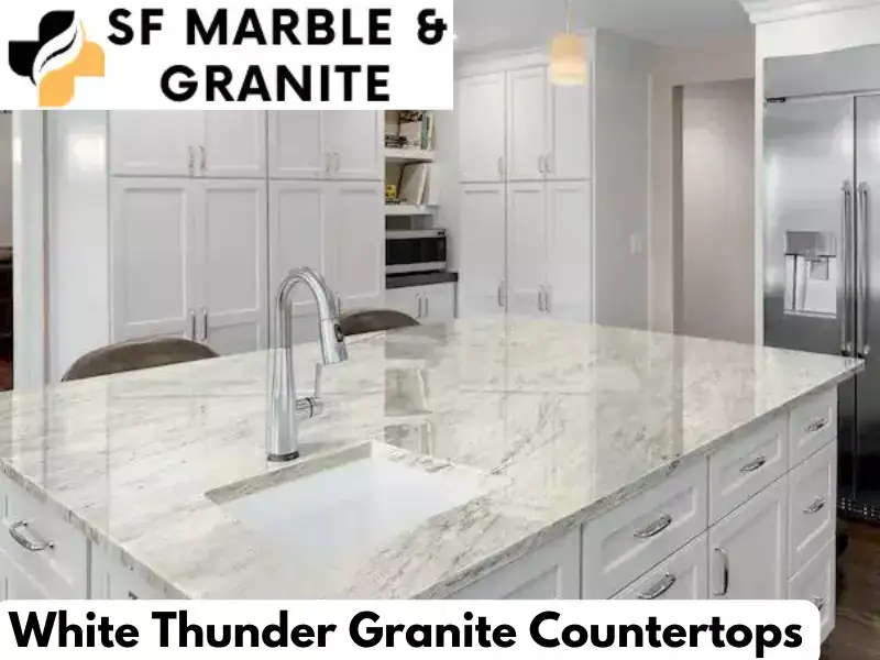 White Thunder Granite Countertops