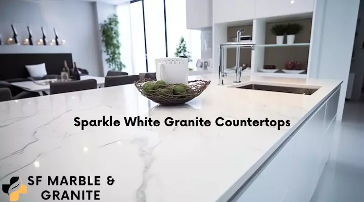 Sparkle White Granite Countertops​