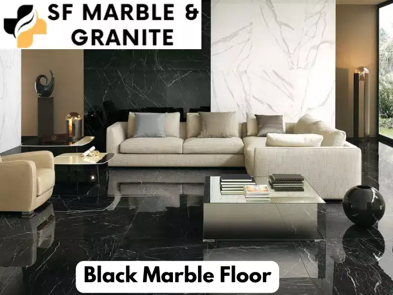 Black Marble Floor