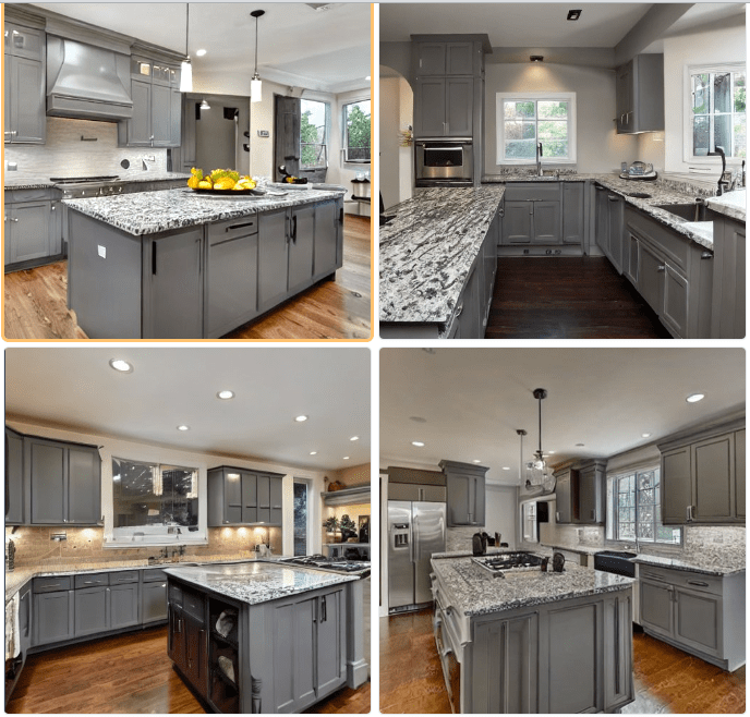 Grey Granite Countertops Kitchen pictures