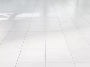 white marble floor tiles