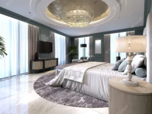 The Elegance Of Bedroom Marble Flooring