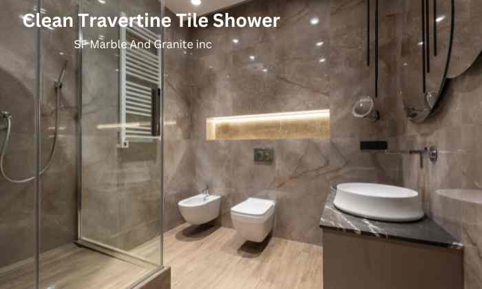 How to Clean Travertine Tile Shower