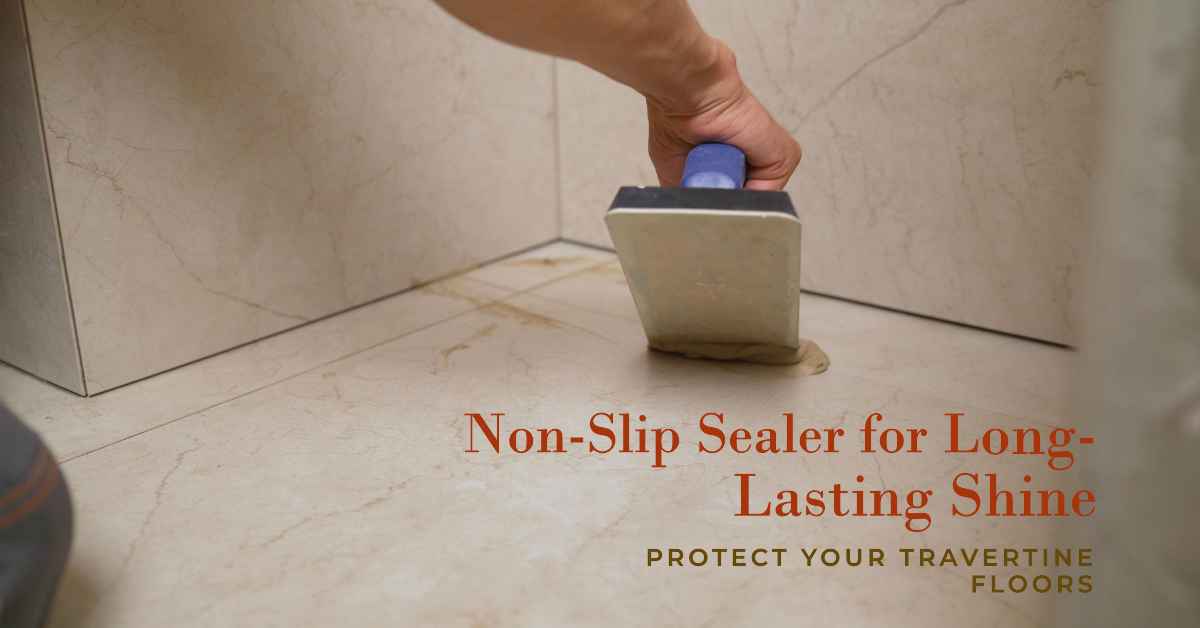 Non Slip Travertine Sealer: Essential Tips