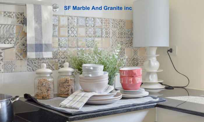 Black Leather Granite Countertops