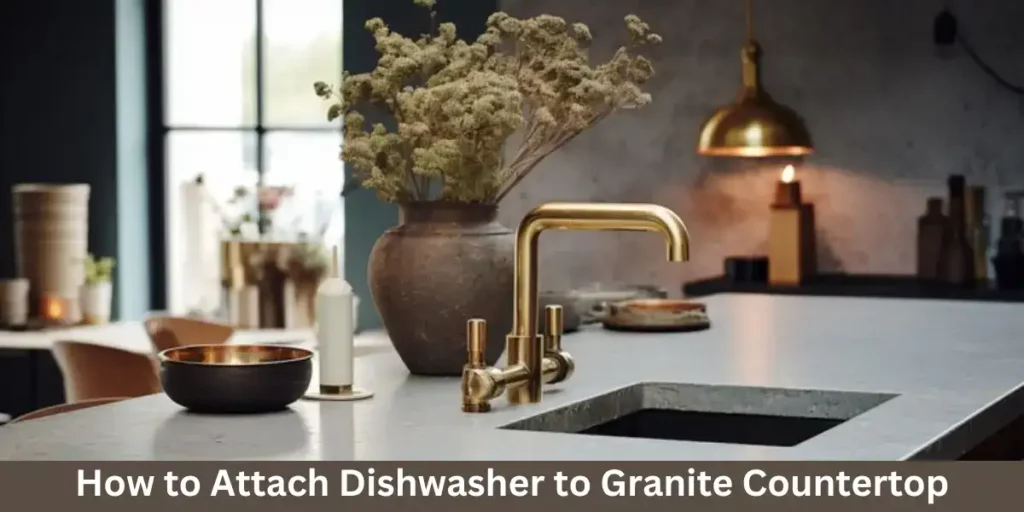 How to Attach Dishwasher to Granite Countertop