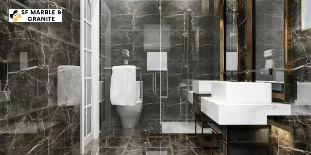 marble bathroom tile