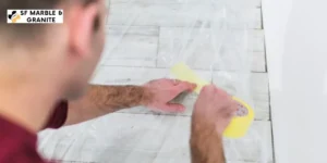 how to seal marble tile