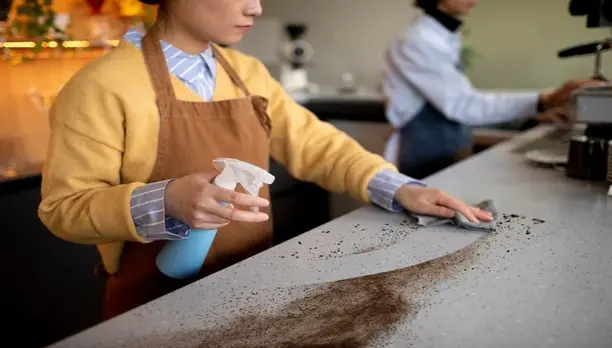 how to clean quartz countertops