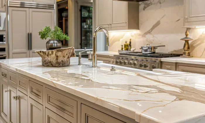 travertine countertops