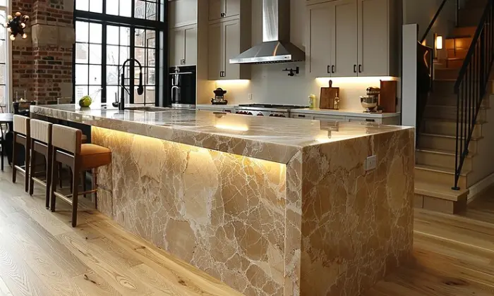 travertine countertops