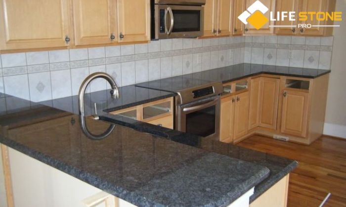 Steel Grey Granite Countertop