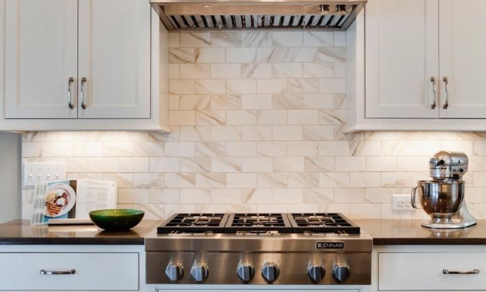 Full Slab Backsplash