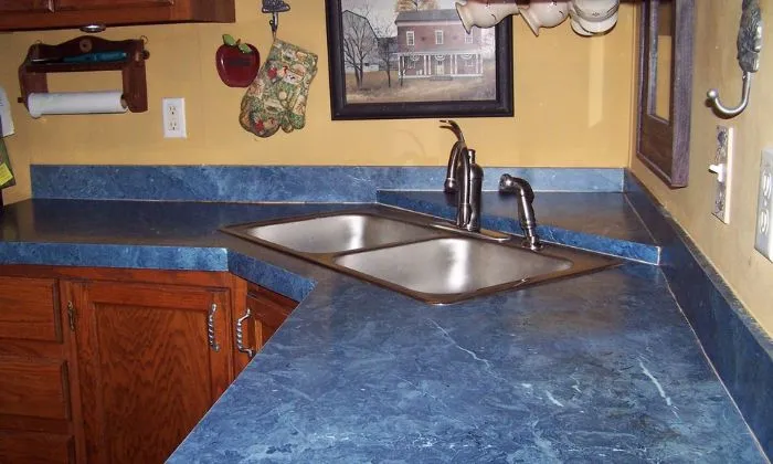 Blue Granite Kitchen Countertops