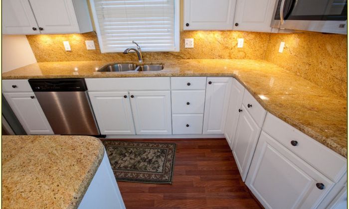 gold granite countertops
