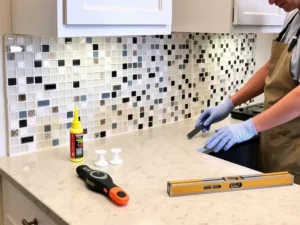 How to Install Mosaic Tile Backsplash Like a Pro!