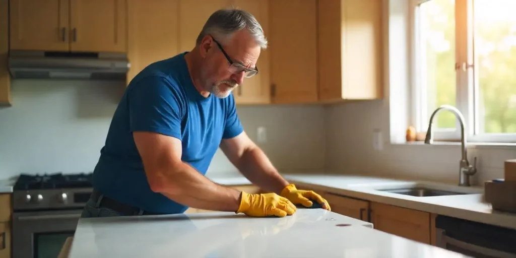 How to remove granite backsplash