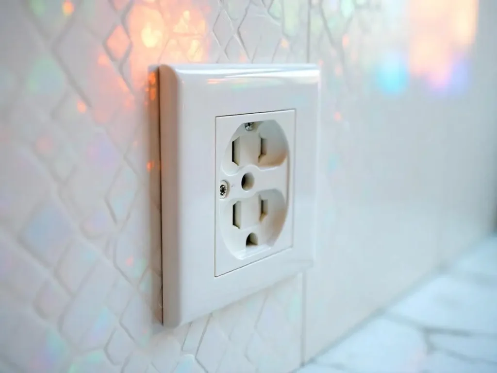 Outlet in kitchen