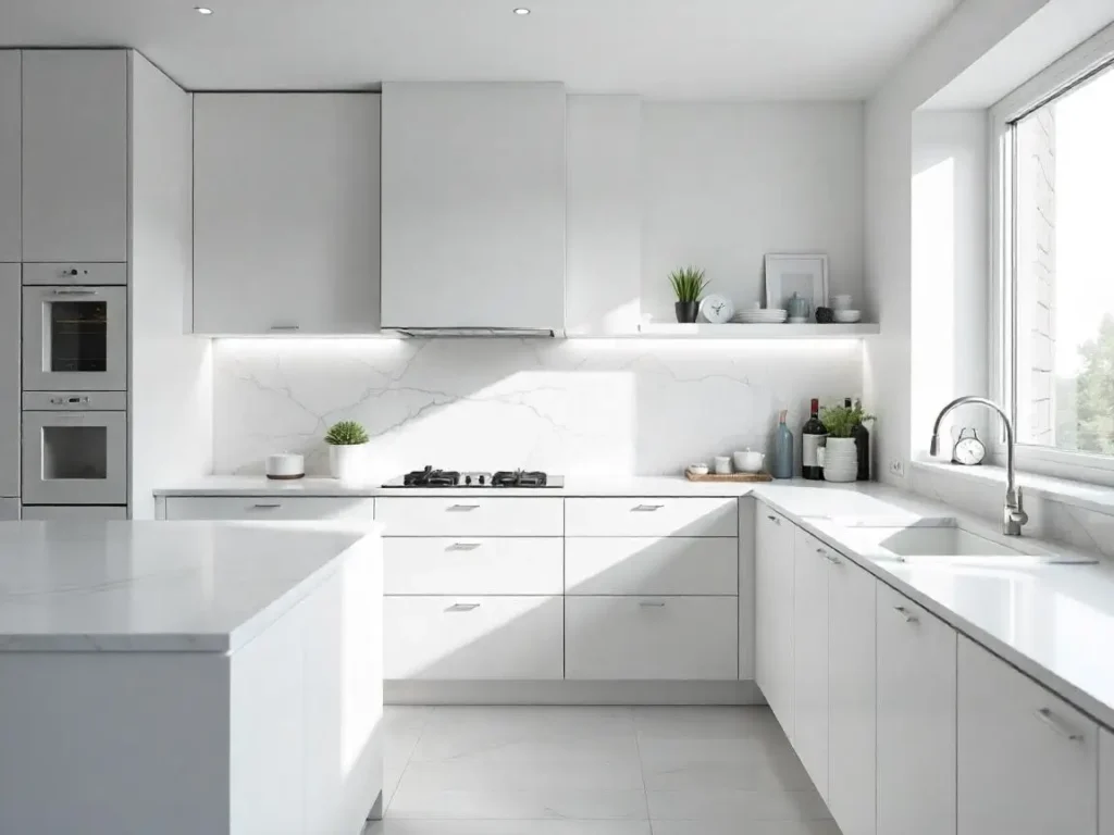 Backsplash go on side walls
