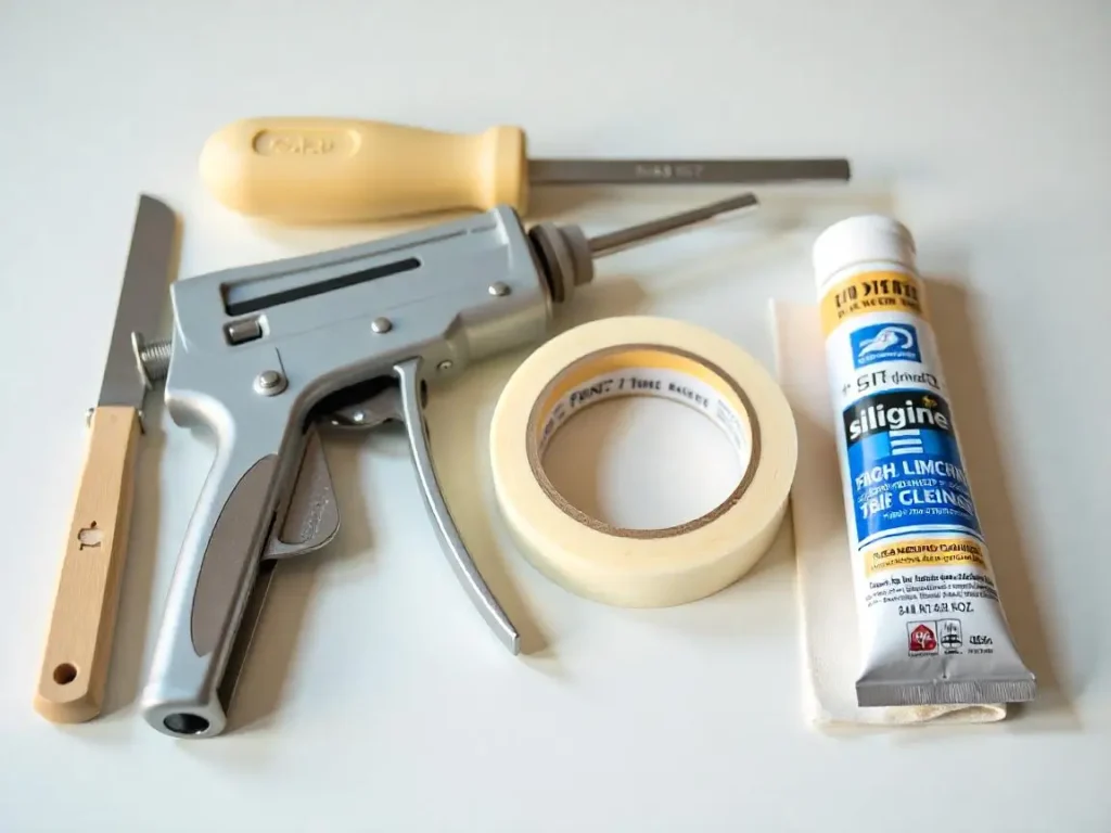 Caulking in the kitchen