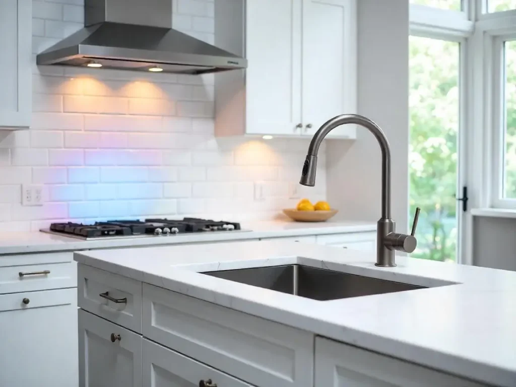 Countertops without backsplash