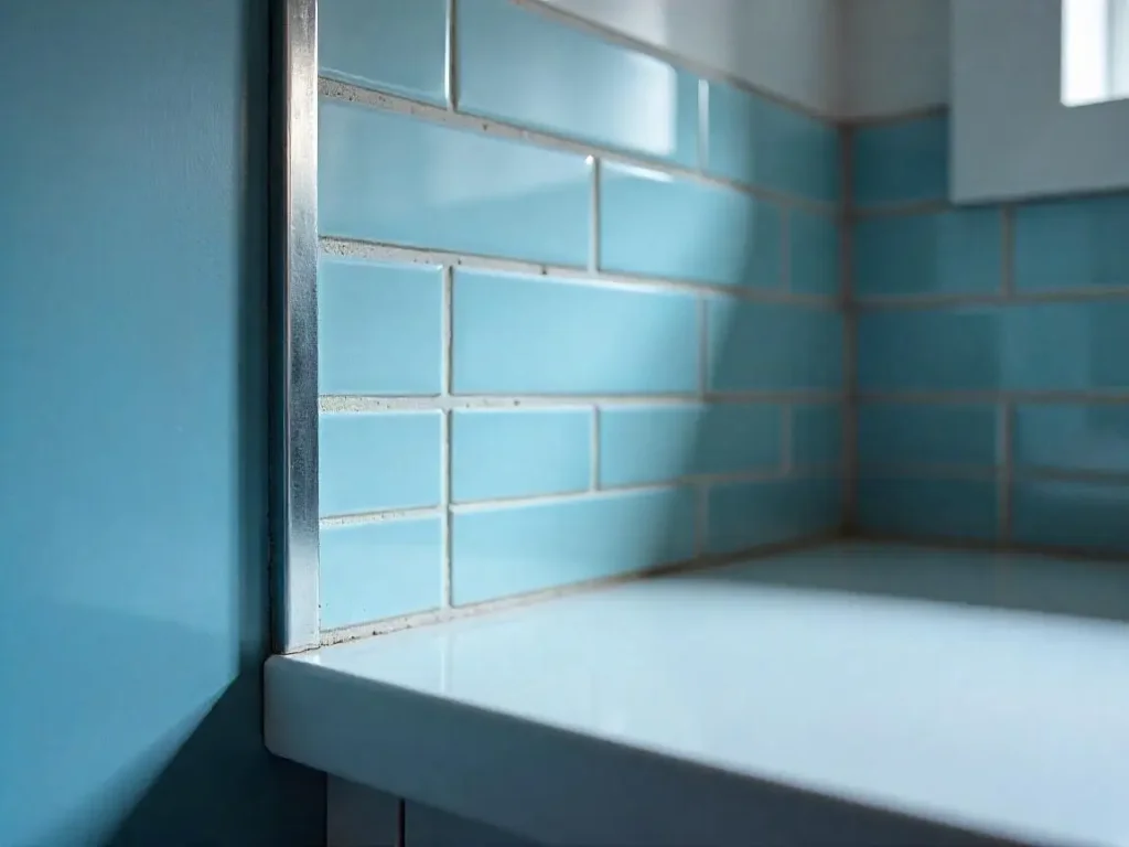 Stop backsplash behind stove