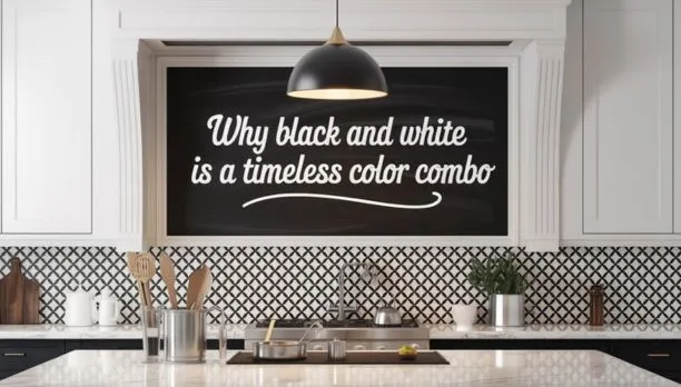 black-kitchen-cabinets-with-white-countertops