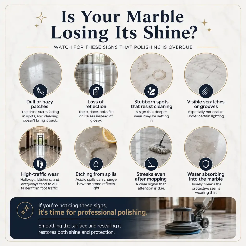 How to Polish Marble Floors Without Damaging Them