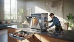 how-to-install-dishwasher-with-granite-countertops​