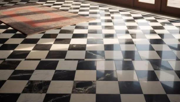marble-checkerboard-floor