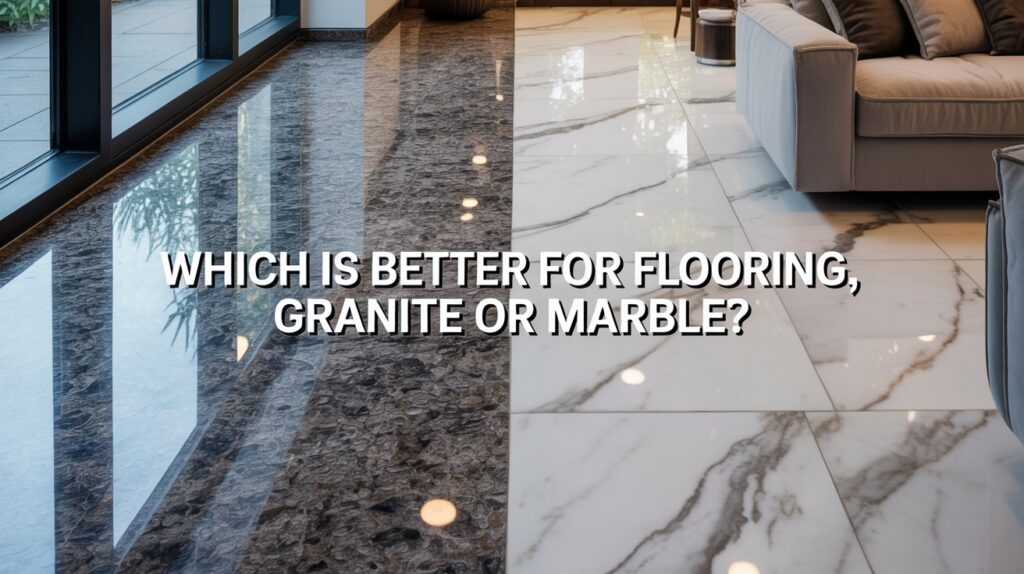 Which Is Better for Flooring, Granite or Marble