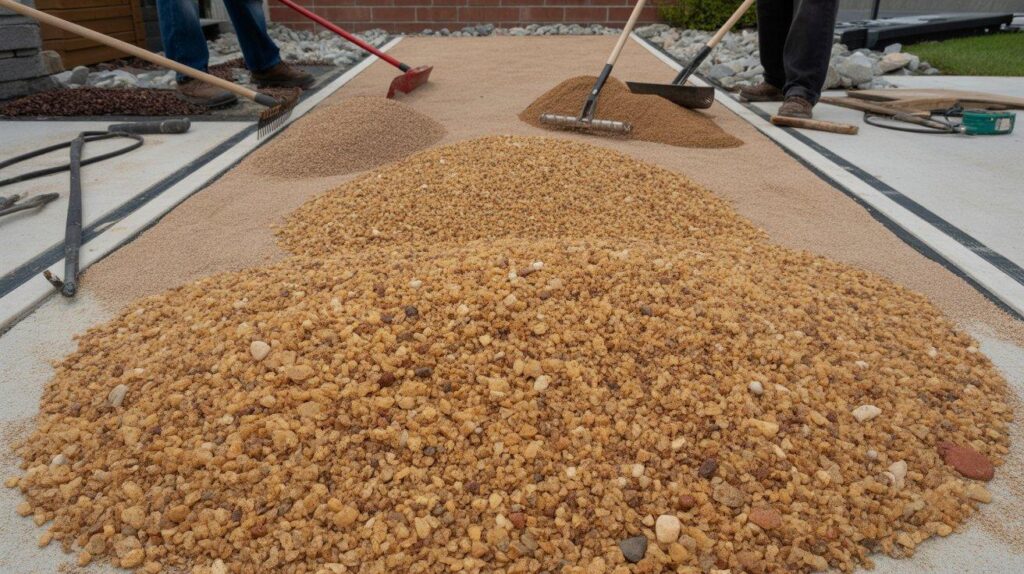 free decomposed granite installation in lowell