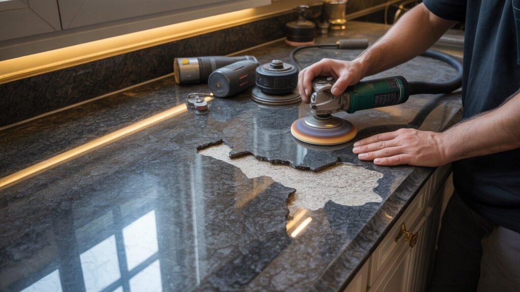 granite countertop repair services in lowell ma