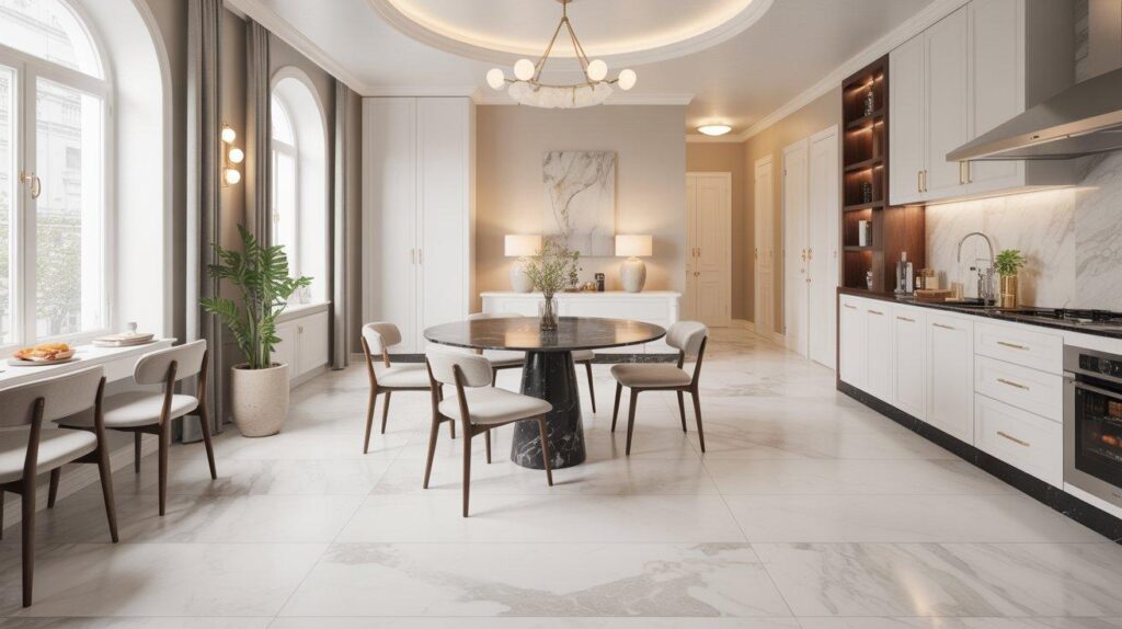 marble floor installation lowell MA