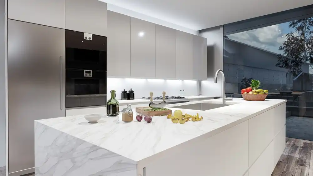 Why White Quartz Kitchen Countertops Are a Smart Investment
