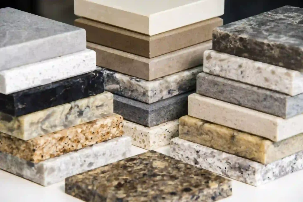 types of granite countertops