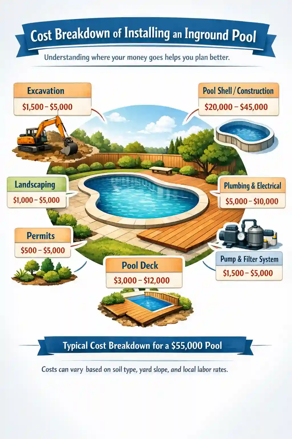 how much does an inground pool cost
