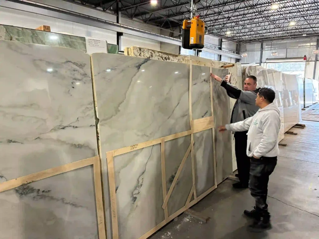 how big is a slab of granite