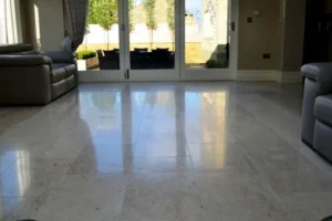 how to clean limestone floors