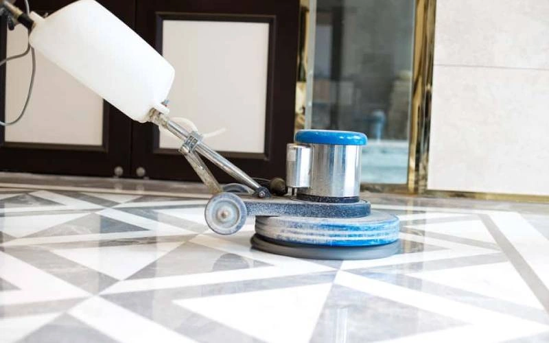 how to get scratches out of marble