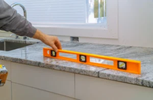 how to repair cracked granite countertop​