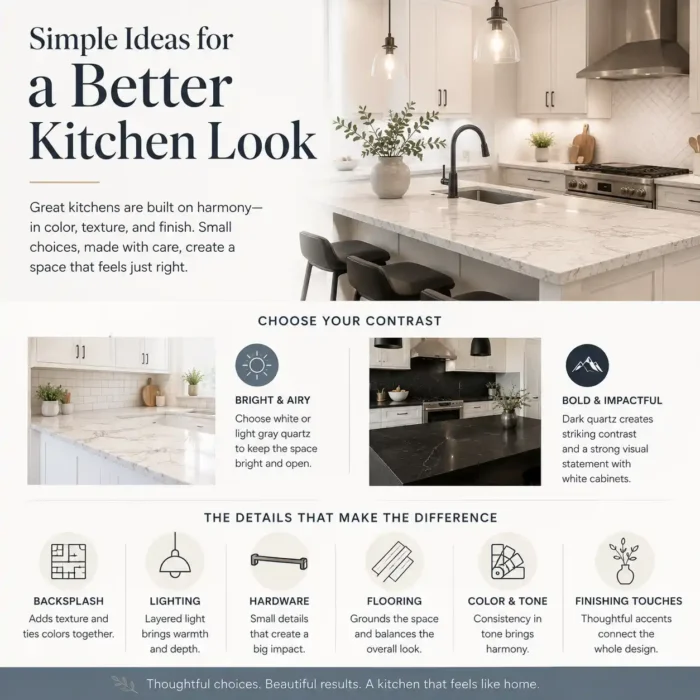 Simple ideas for a better kitchen look