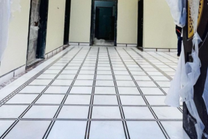 tiling with natural stone