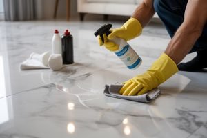 marble floor polishing