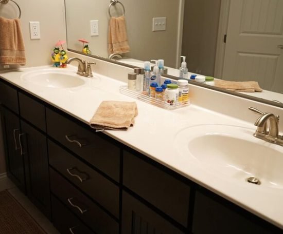 Bathroom Vanity Top Fabrication Granite Fabrication Services in Lowell MA
